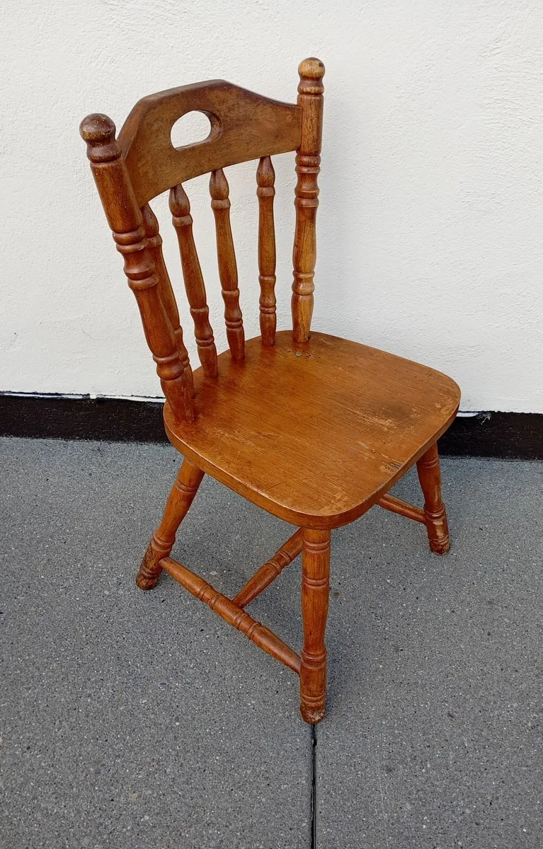 Solid Wood Chairs - Image 4