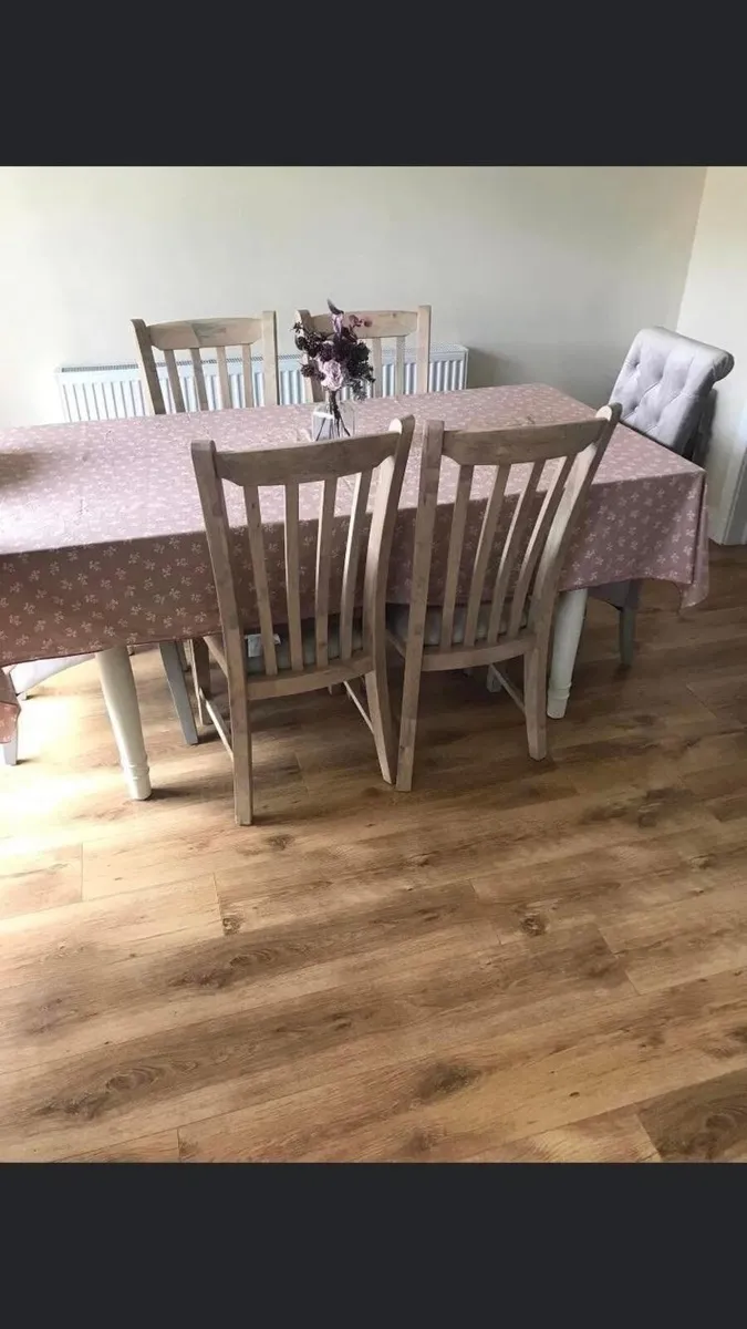 Dining table and chairs - Image 4