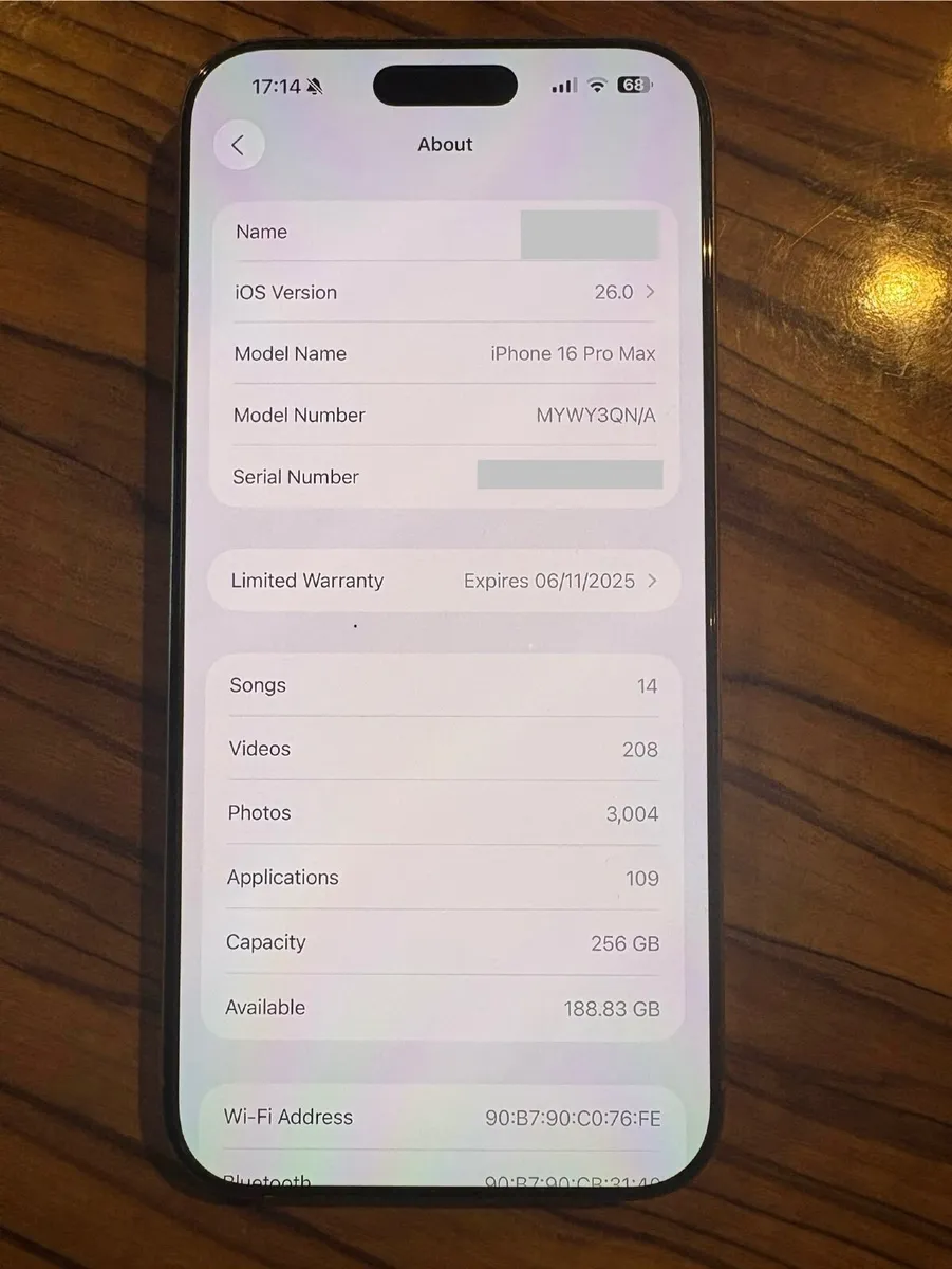 iPhone 16 Pro Max 256 White Titanium - Image 2