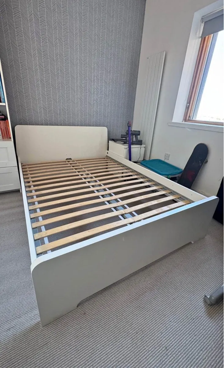 Ikea King size bedframe - Image 1