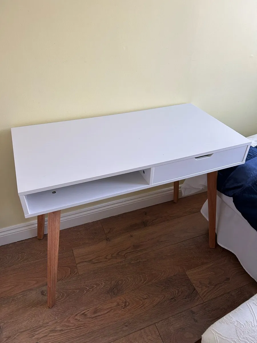 IKEA white desk