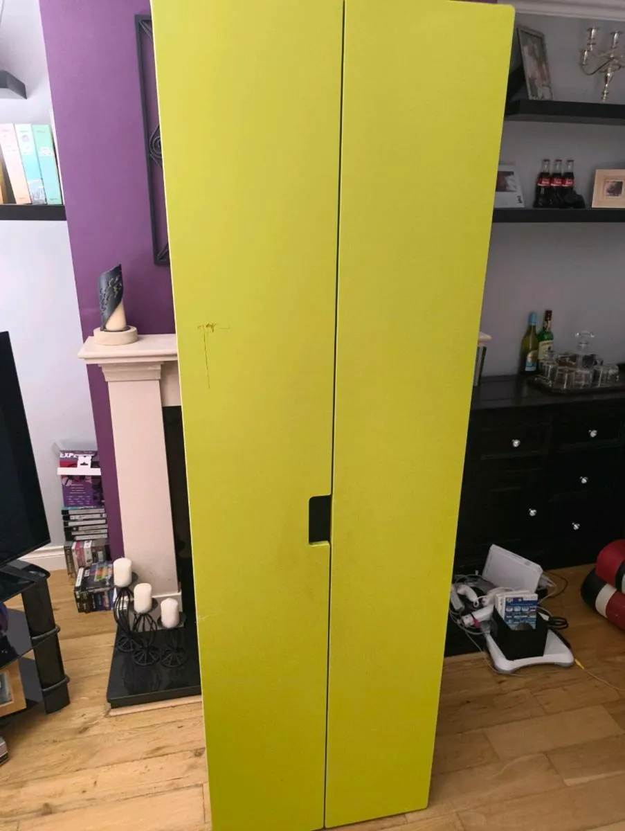Green IKEA Stuva kids wardrobe - Image 1