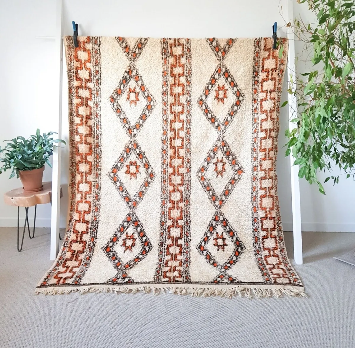 Vintage Moroccan rug - Image 1