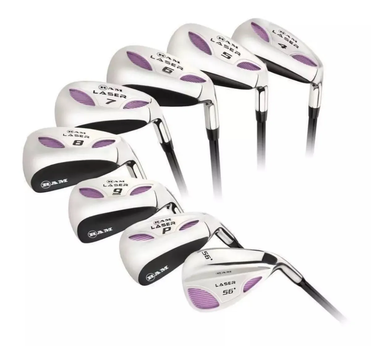 NEW RAM Golf Ladies Laser Hybrid Irons Set 4-SW - Image 1