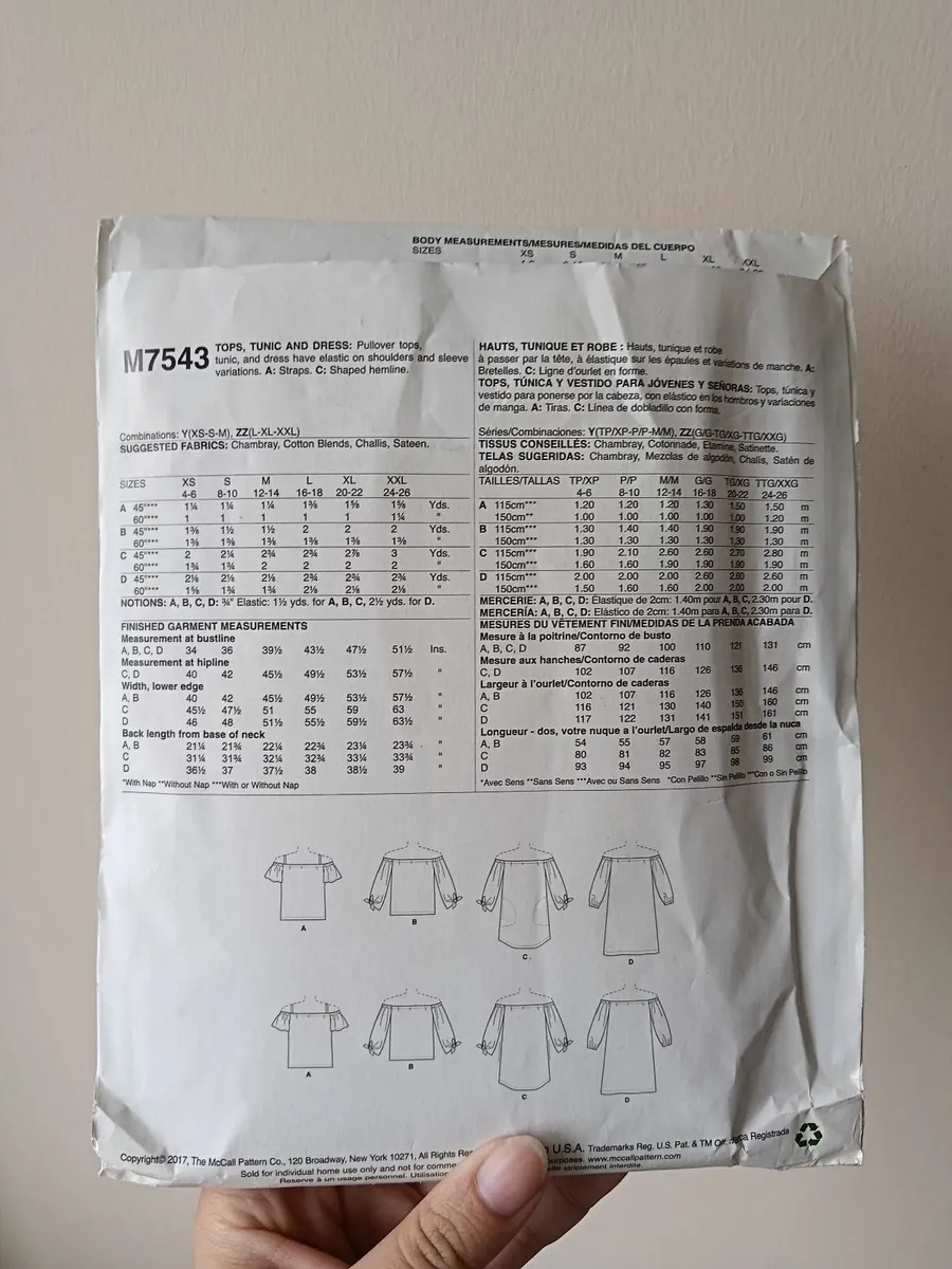Mccalls m7543 sizes 4-26 Sewing Patterns - Image 2