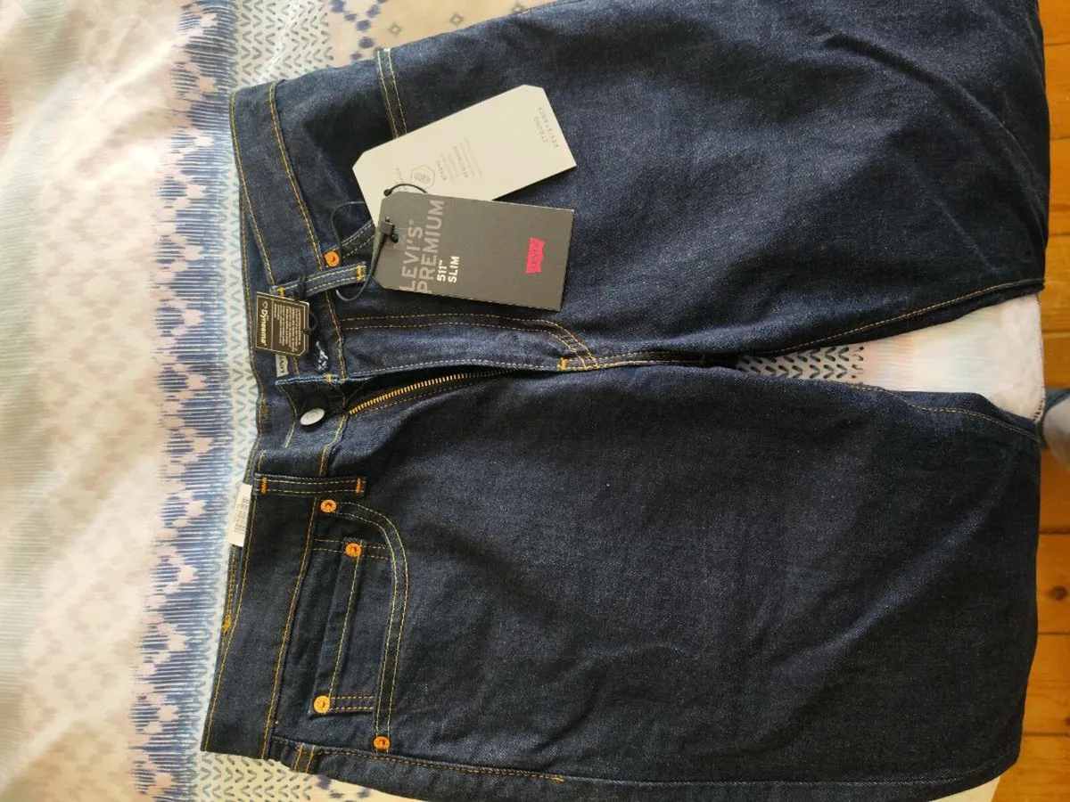 Men's Levi's 511 Slim Fit Jeans W34L34 - Image 1