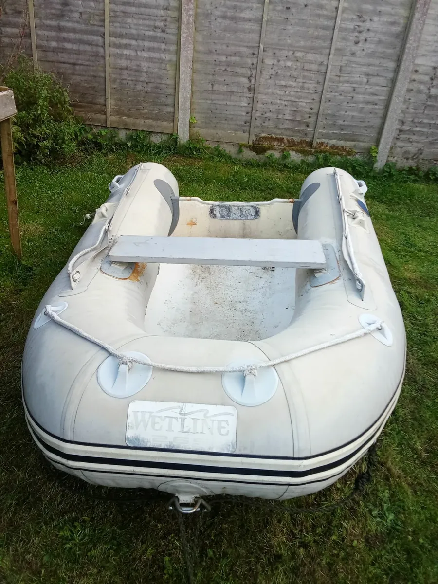 Boat trailer and inflatable RIB - Image 4