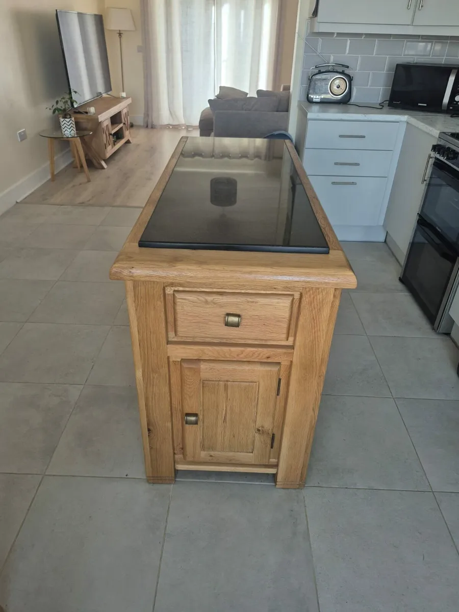 Solid wood kitchen island - Image 2
