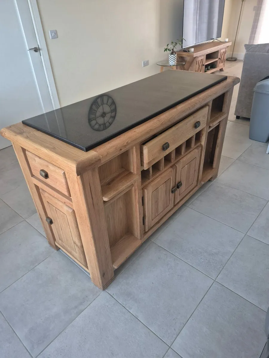 Solid wood kitchen island - Image 3