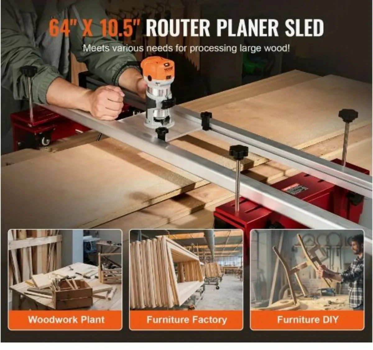 Router Sled, 64 inches/162.6 cm - Image 3