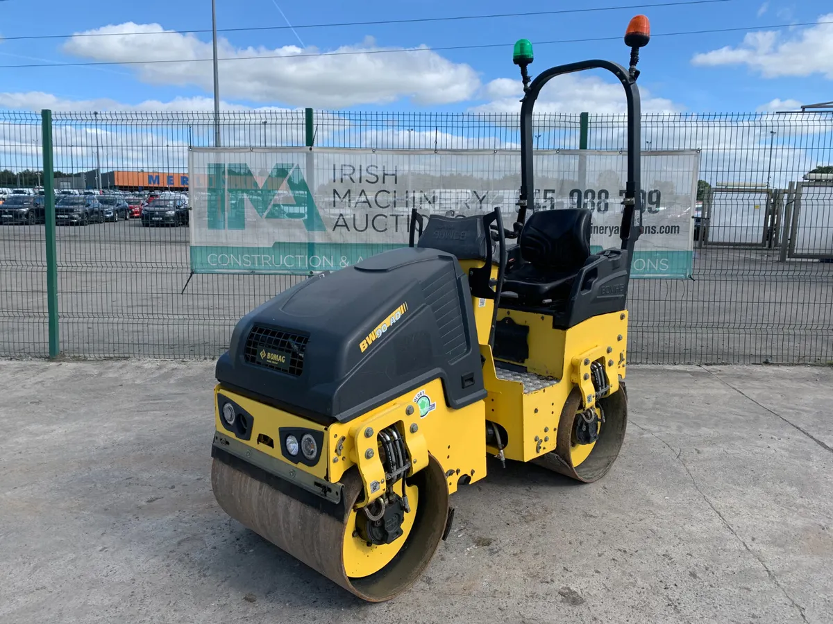 2021 BOMAG BW90-AD ROLLER FOR AUCTION - NAAS - Image 1