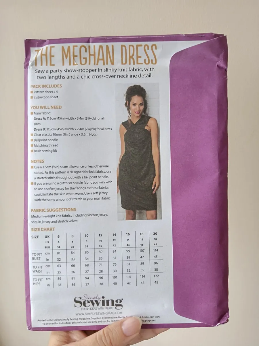 Simply Sewing The Meghan dress Sewing Patterns - Image 2