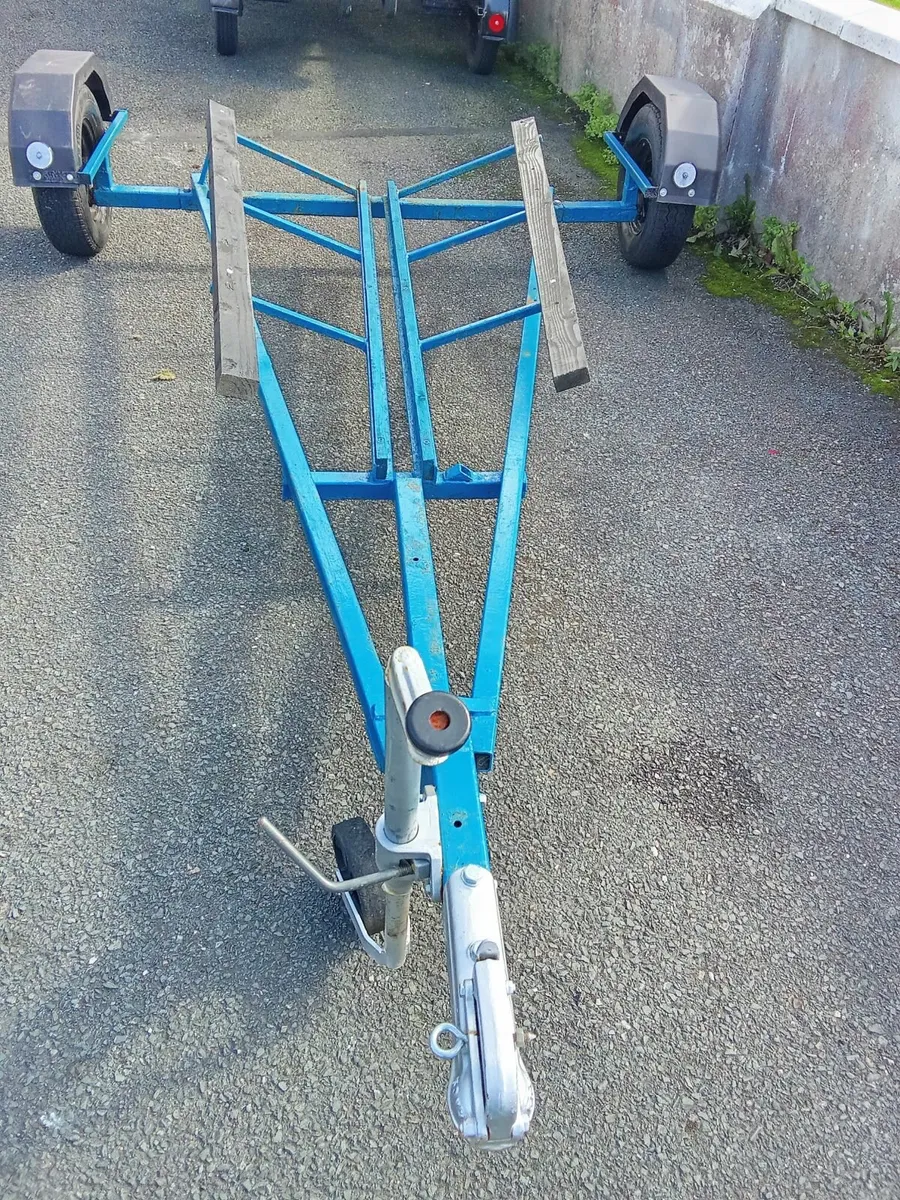 Boat trailer and inflatable RIB - Image 3