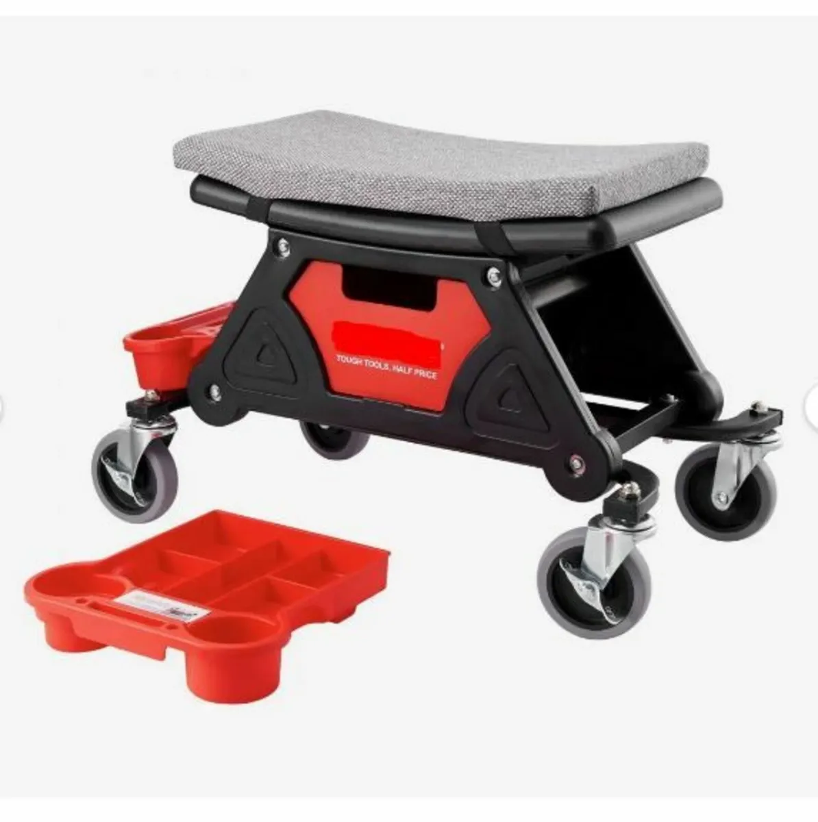 Mechanics Stool, 136.1kg Capacity - Image 1