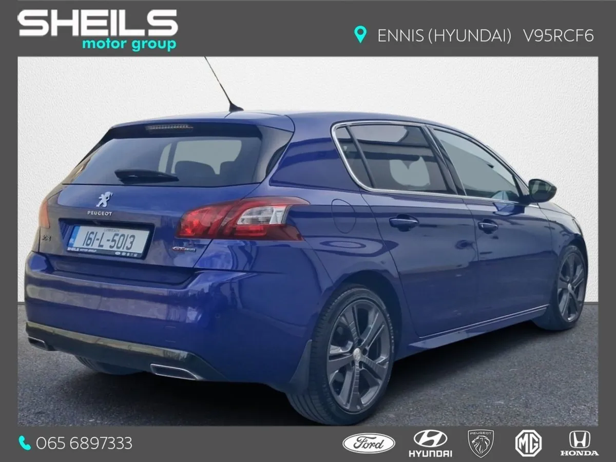 Peugeot 308 1.6 Blue HDI 120bhp GT Line - Image 2