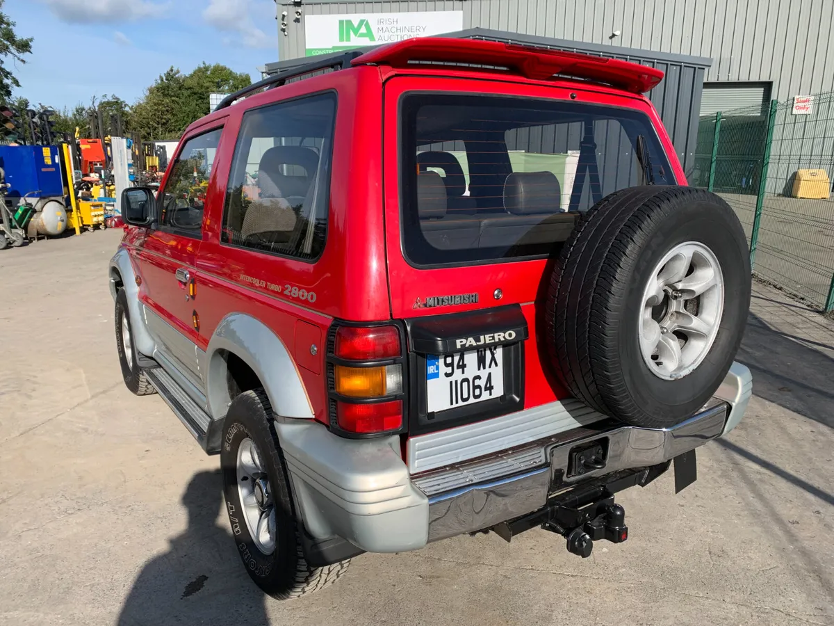 1994 MITSUBISHI PAJERO 2.8 TURBO FOR AUCTION -NAAS - Image 3