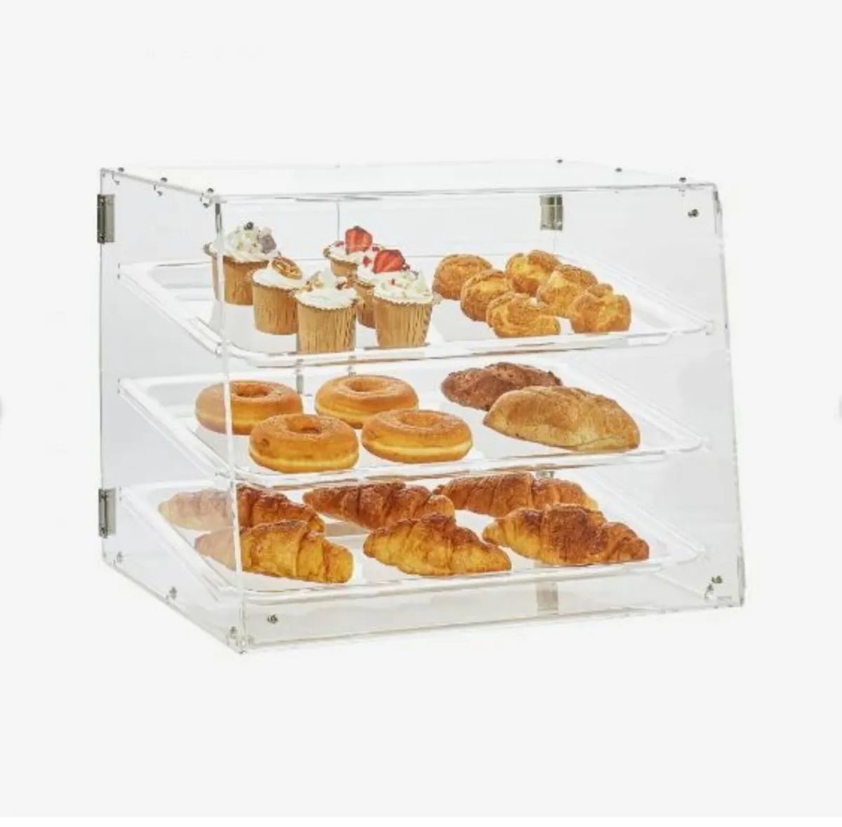 Pastry Display Case, 3-Tier Commercial - Image 1