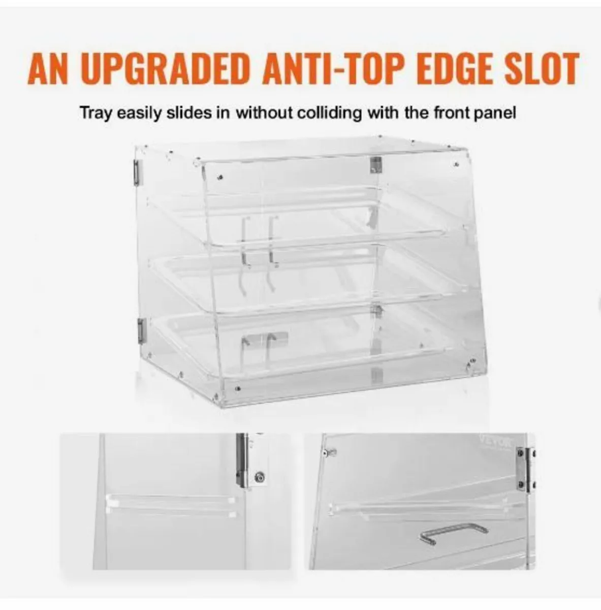 Pastry Display Case, 3-Tier Commercial - Image 4
