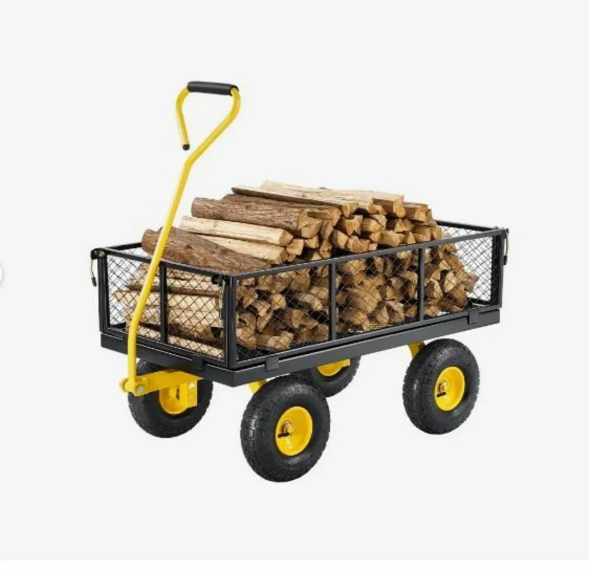 900 Lbs Heavy Duty Steel Garden Cart - Image 4