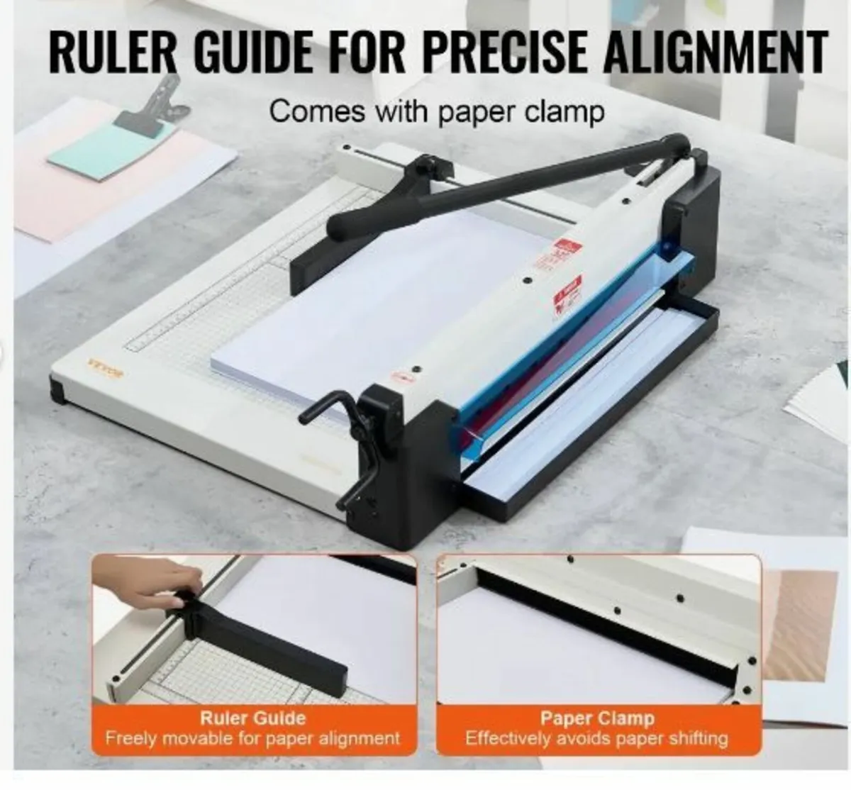 Paper Cutter 43.2 cm A3 Guillotine - Image 2