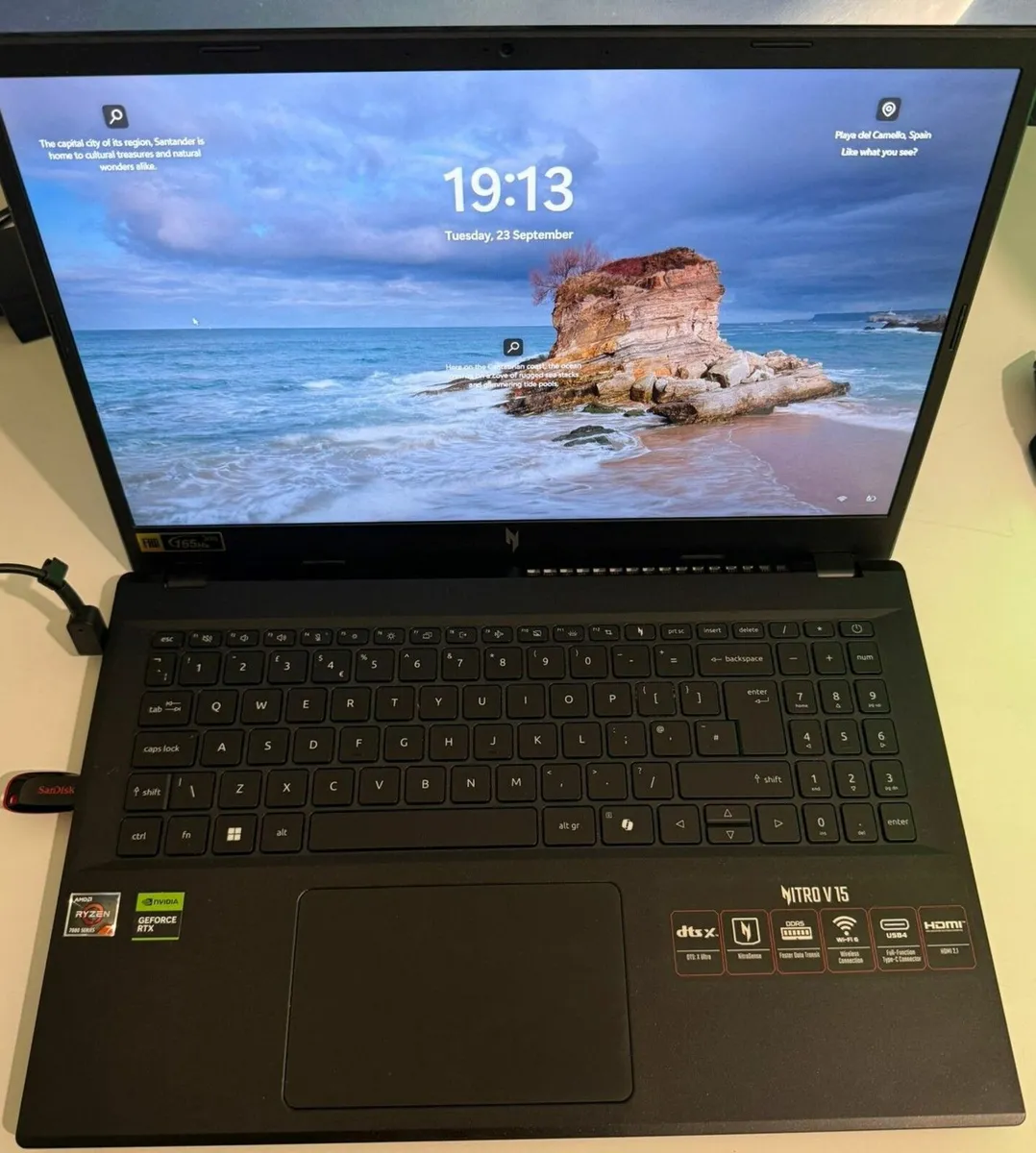 Acer Nitro V15 Gaming Laptop – Ryzen 7 / RTX 4060 - Image 3