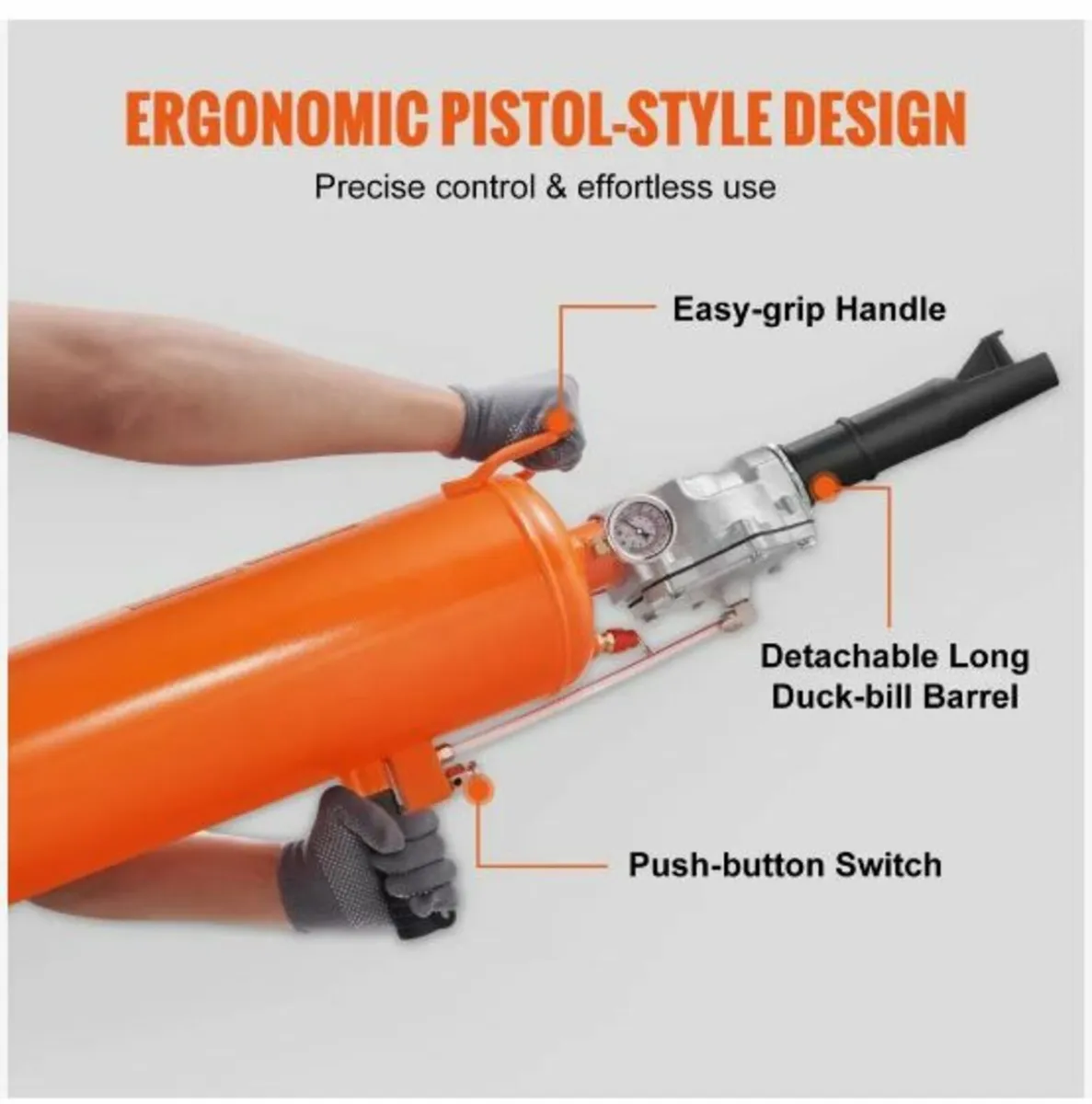 Tire Seater, 2.1 Gal/8 L Air Tire Blaster - Image 2