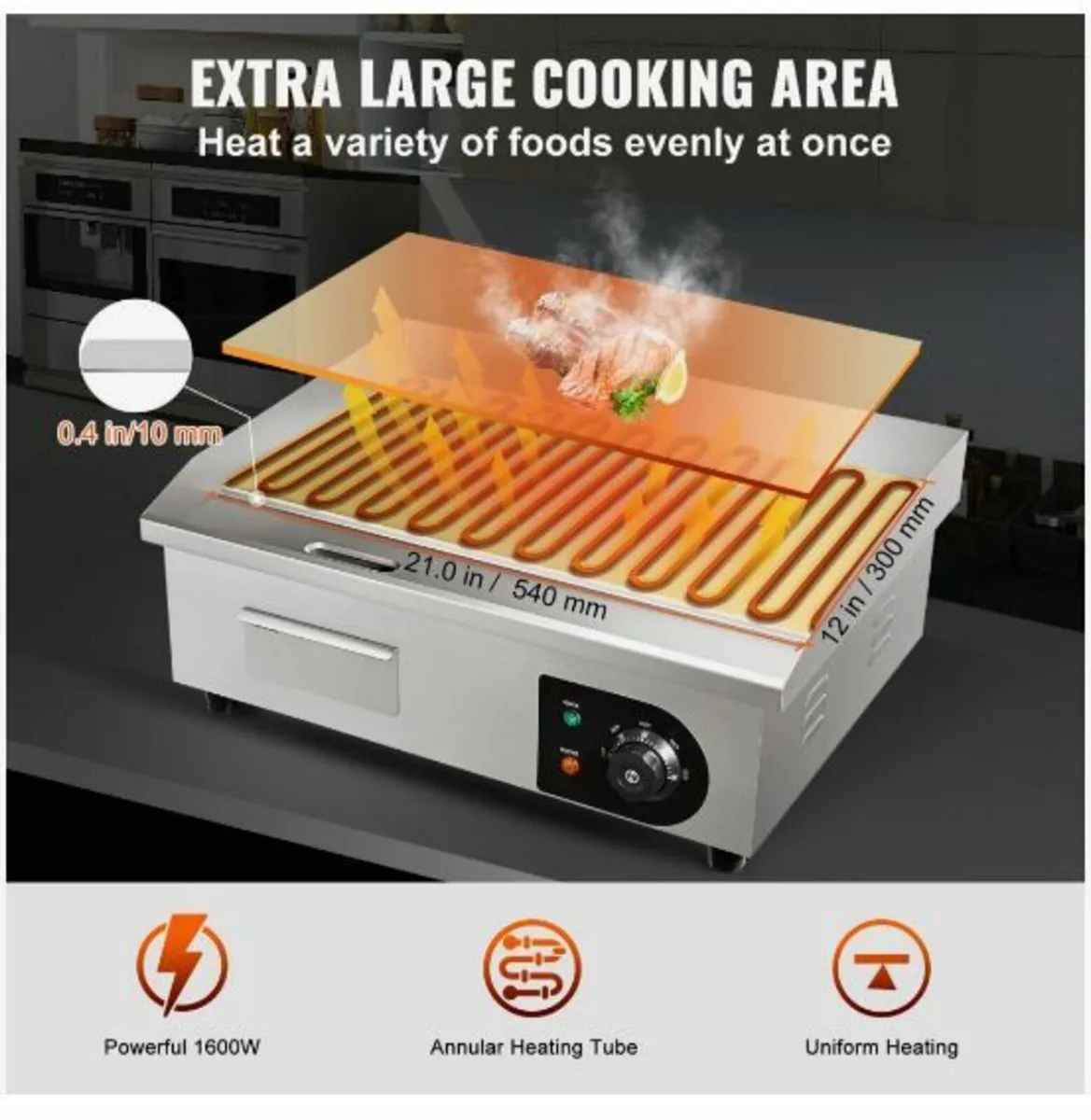 3000W 53.3 cm Commercial Electric - Image 2