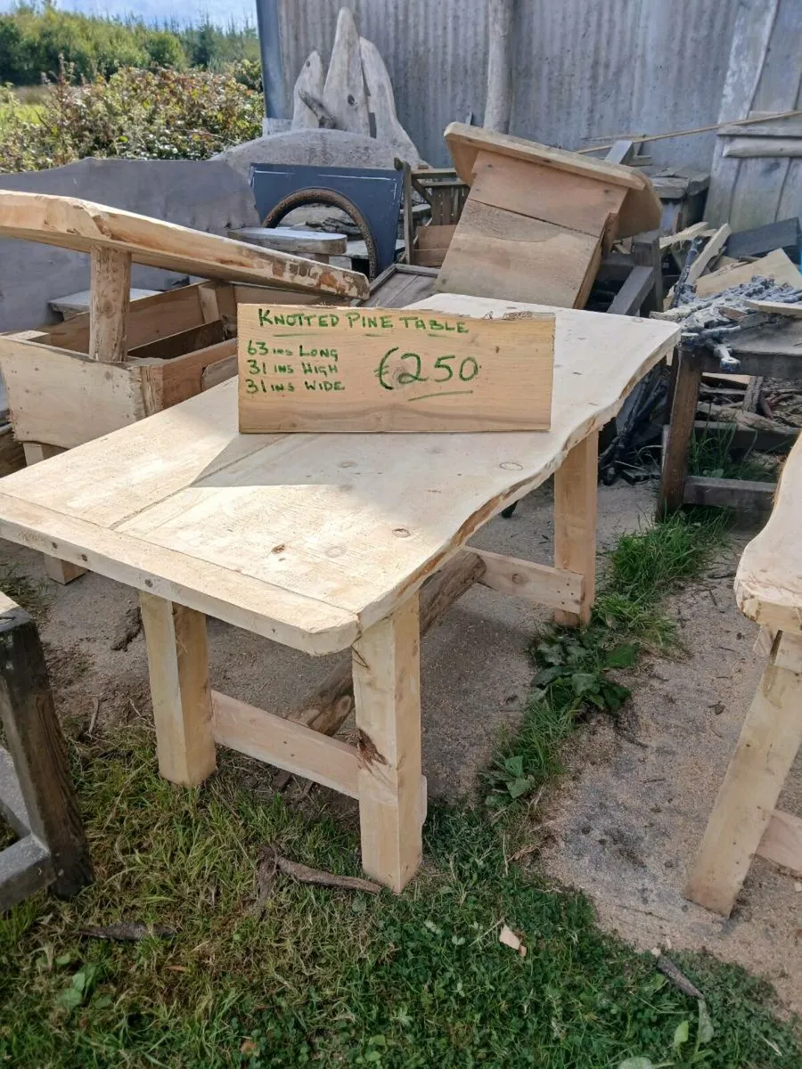 Selection of Rustic Tables - Image 4