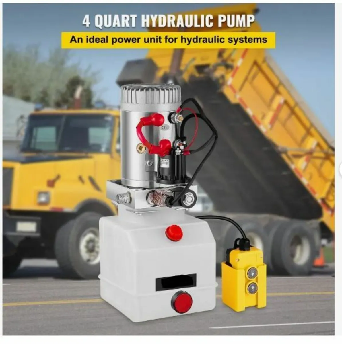 3.8 L Single Acting Hydraulic Pump - Image 2