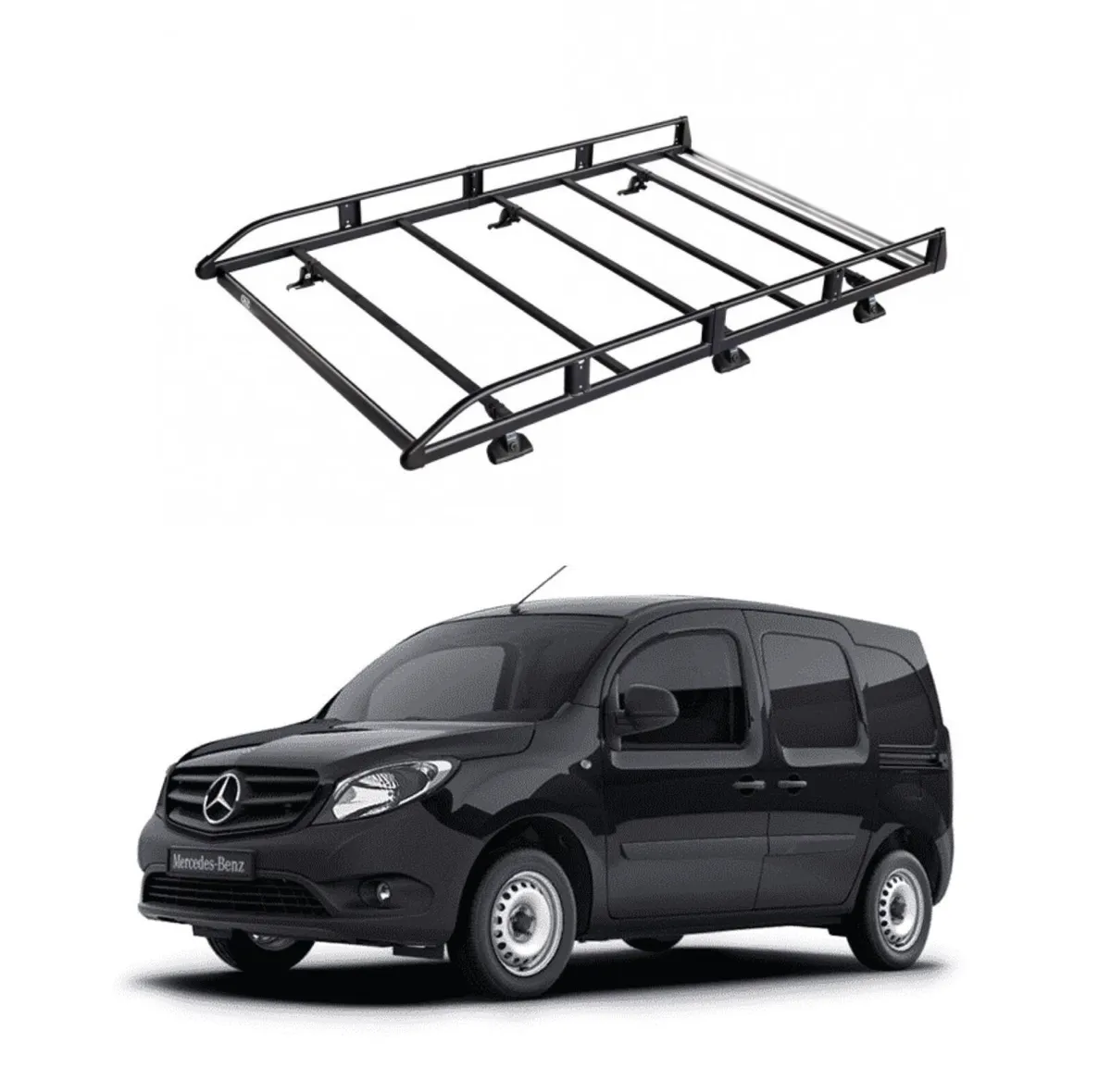 Mercedes Benz Citan Cruz Evo Roof Rack Kit 2013- - Image 1