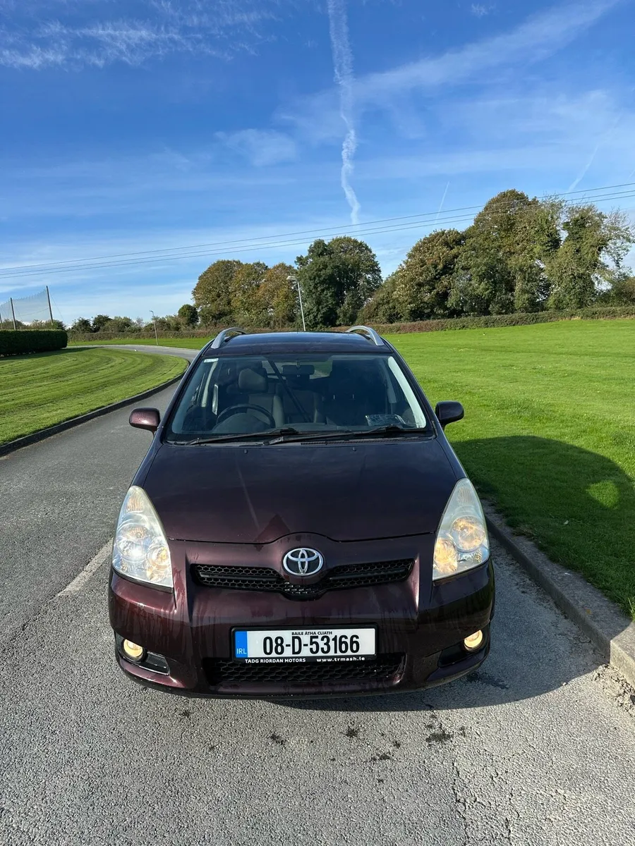 Toyota Corolla Verso 2008 NCT 10/26 - Image 2
