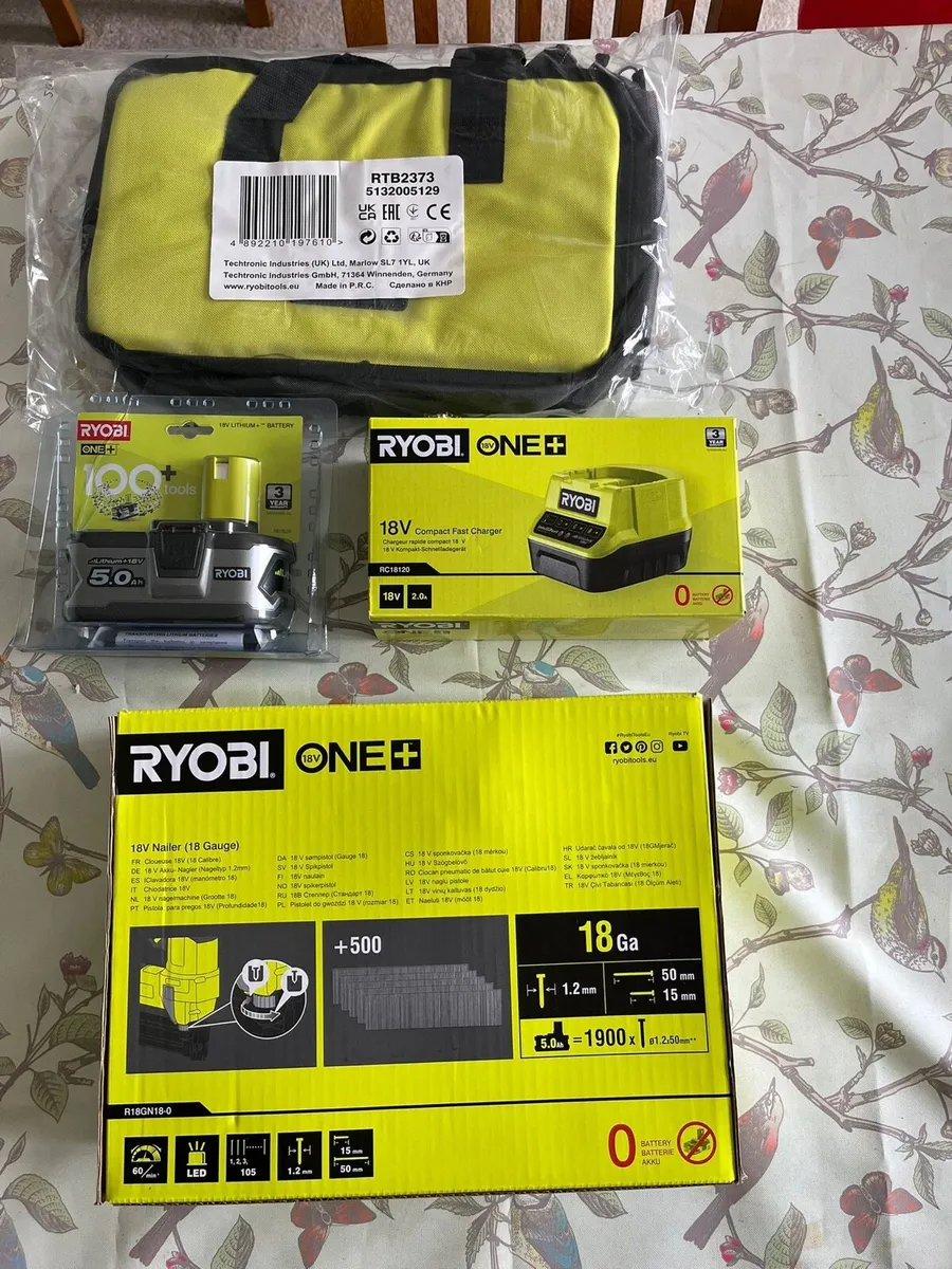RYOBI ONE + 18V Nailer - Image 2