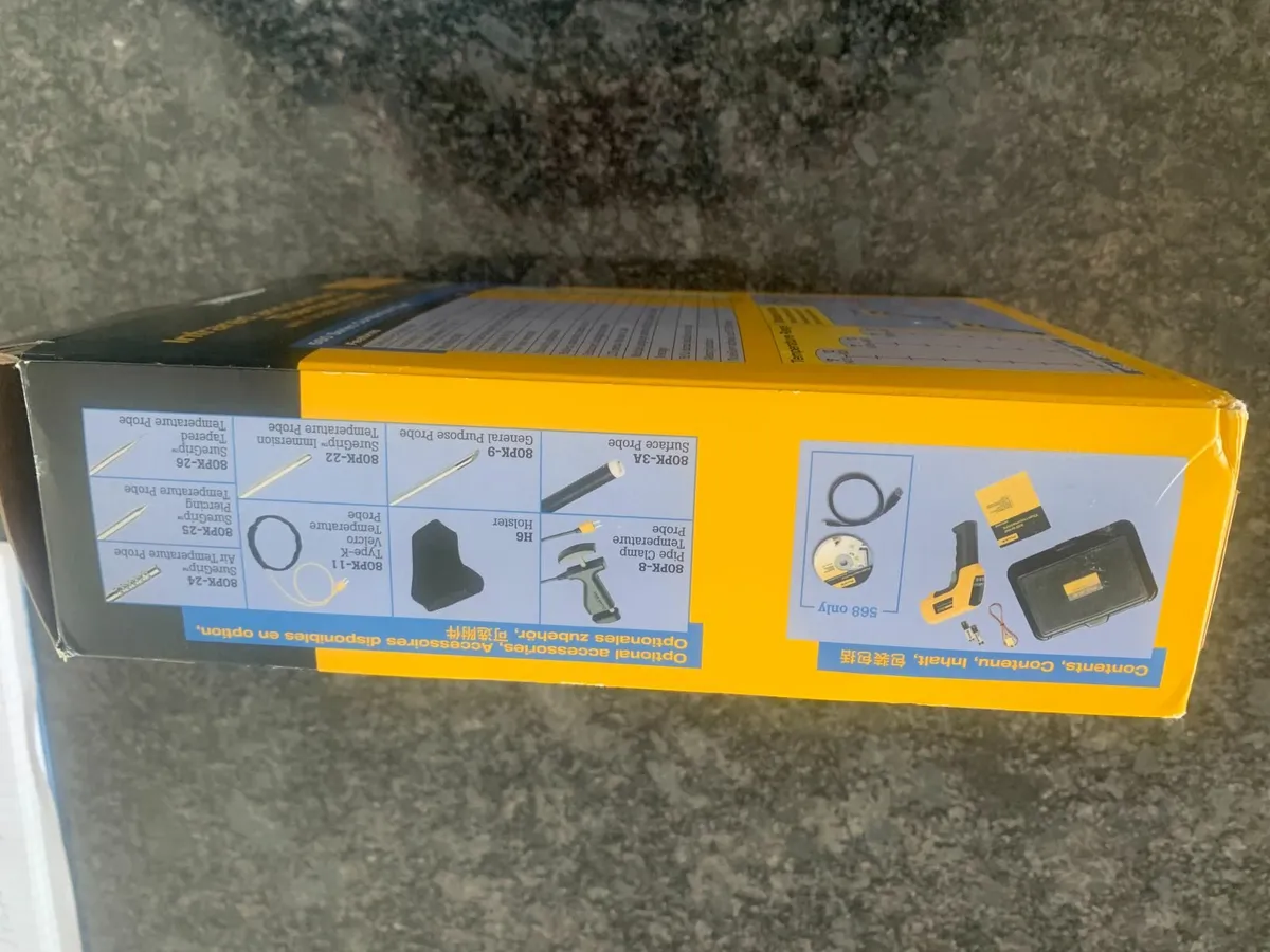 Fluke Digital infrared and Contact Thermometer - Image 1