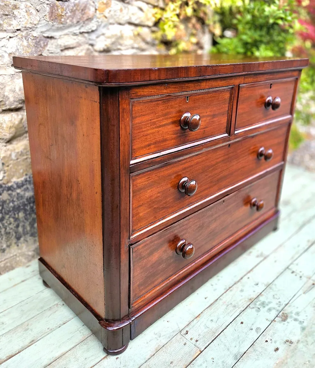 Victorian Low Chest- Circa 1880 - Image 2