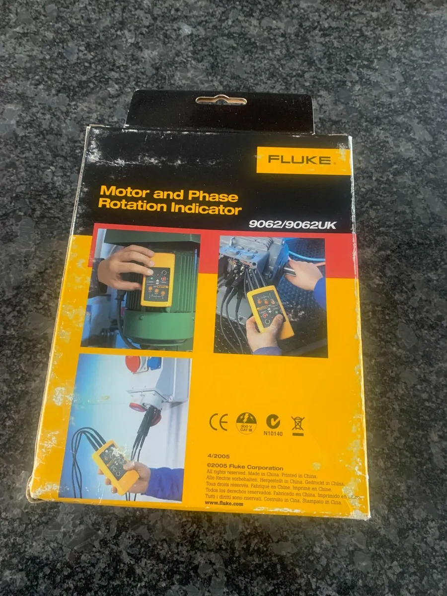 Fluke Motor and Phase Rotation Indicator - Image 2