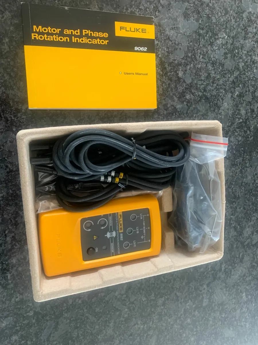 Fluke Motor and Phase Rotation Indicator - Image 3