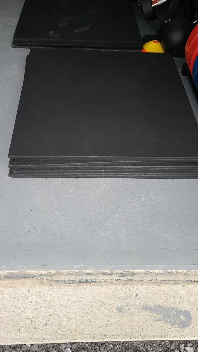 Rubber Gym Mats - Image 1