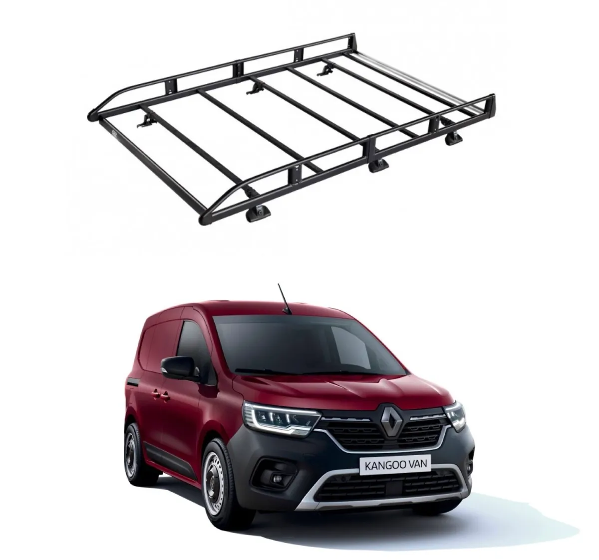 Renault Kangoo Cruz Evo Roof Rack Kit SWB - Image 1