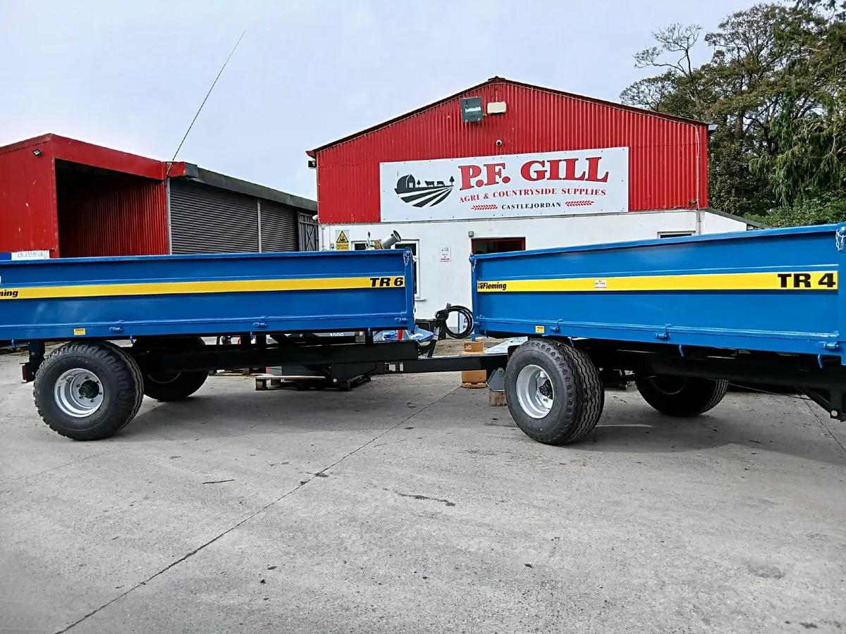 NEW FLEMING TIPPING TRAILERS - Image 1