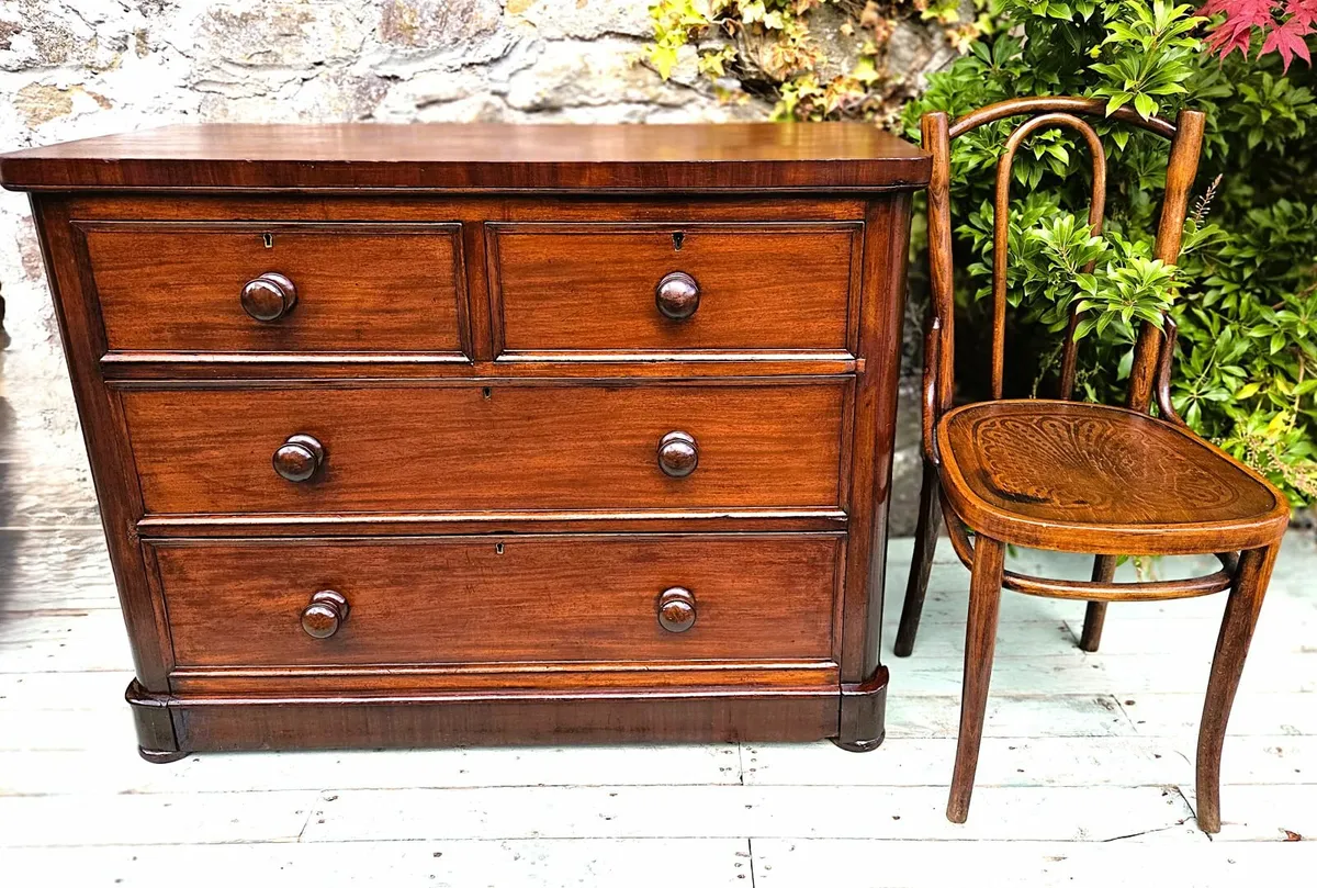 Victorian Low Chest- Circa 1880 - Image 4