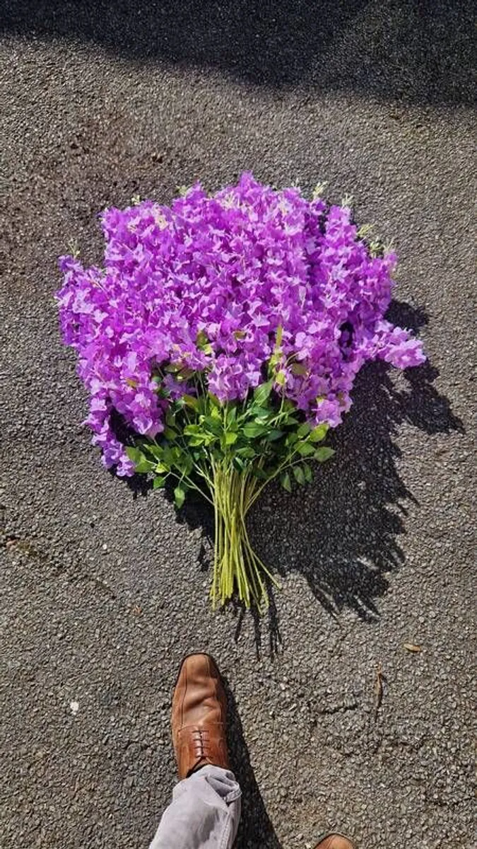 Artificial Wisteria - Fake Flowers For Decoration (per 24) - Image 1