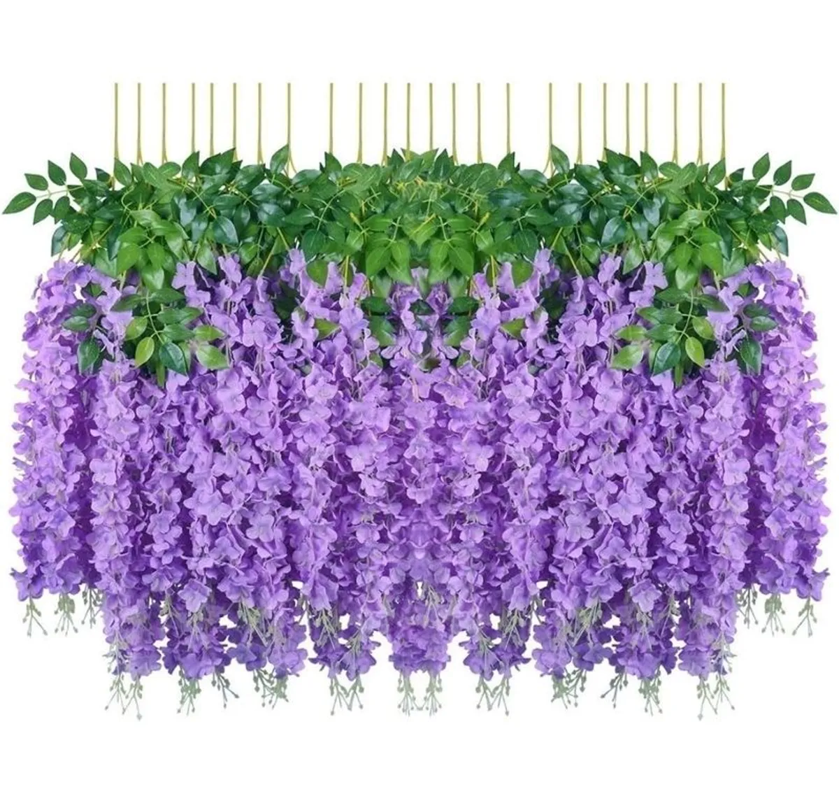 Artificial Wisteria - Fake Flowers For Decoration (per 24) - Image 3