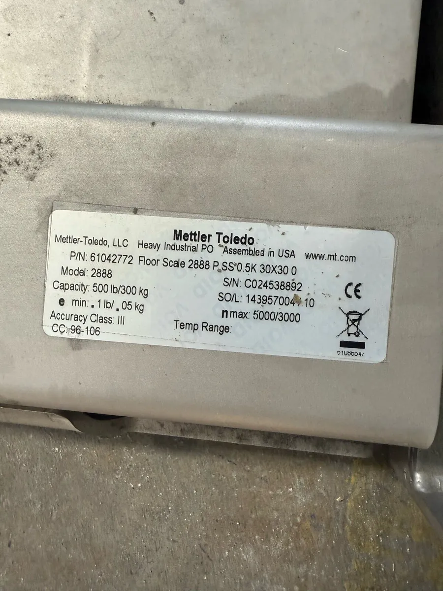 Mettler Toledo Deckmate Scales - Image 4