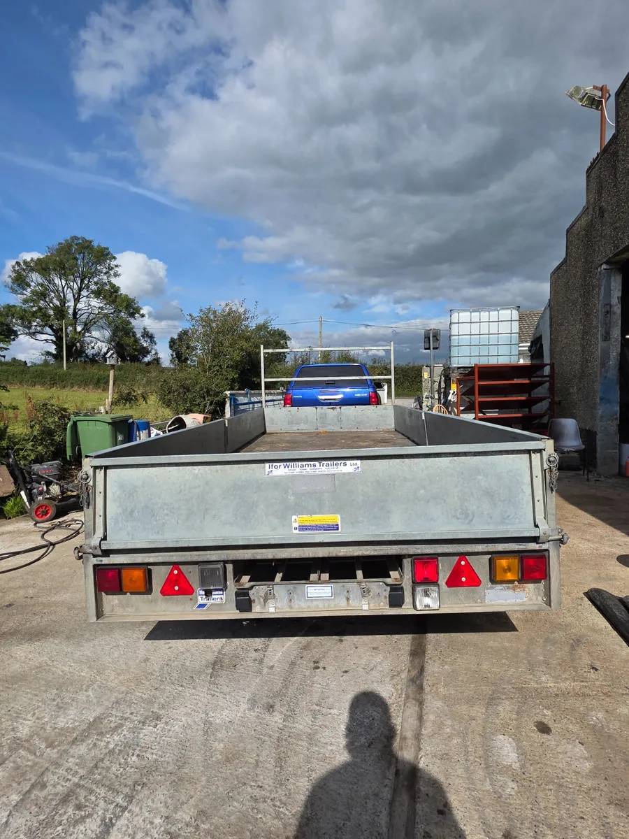 Ifor Williams 16ft dropside trailer - Image 3