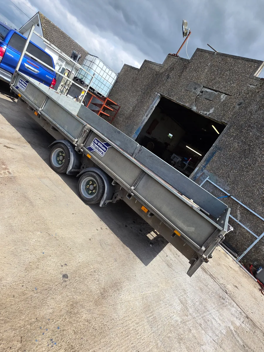 Ifor Williams 16ft dropside trailer - Image 2