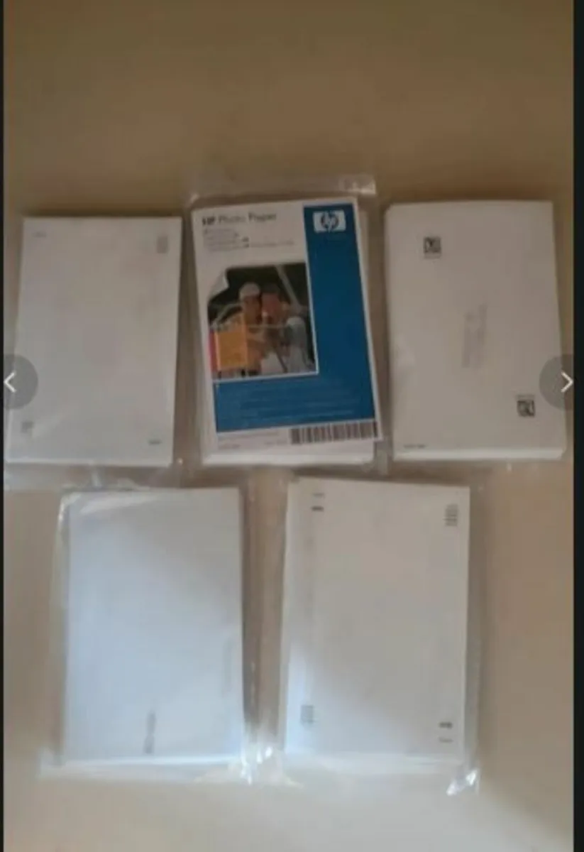 HP Printing Paper 6x4. Glossy photographic paper. - Image 3