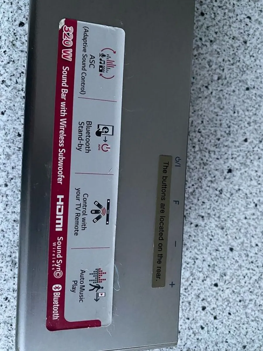 Lg Sh5 Wireless Sound Bar - Image 1