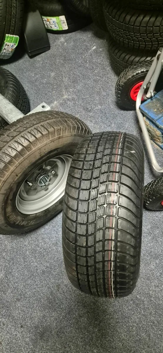 this trailer axle with 10in or 13in wheels 🛞 - Image 2