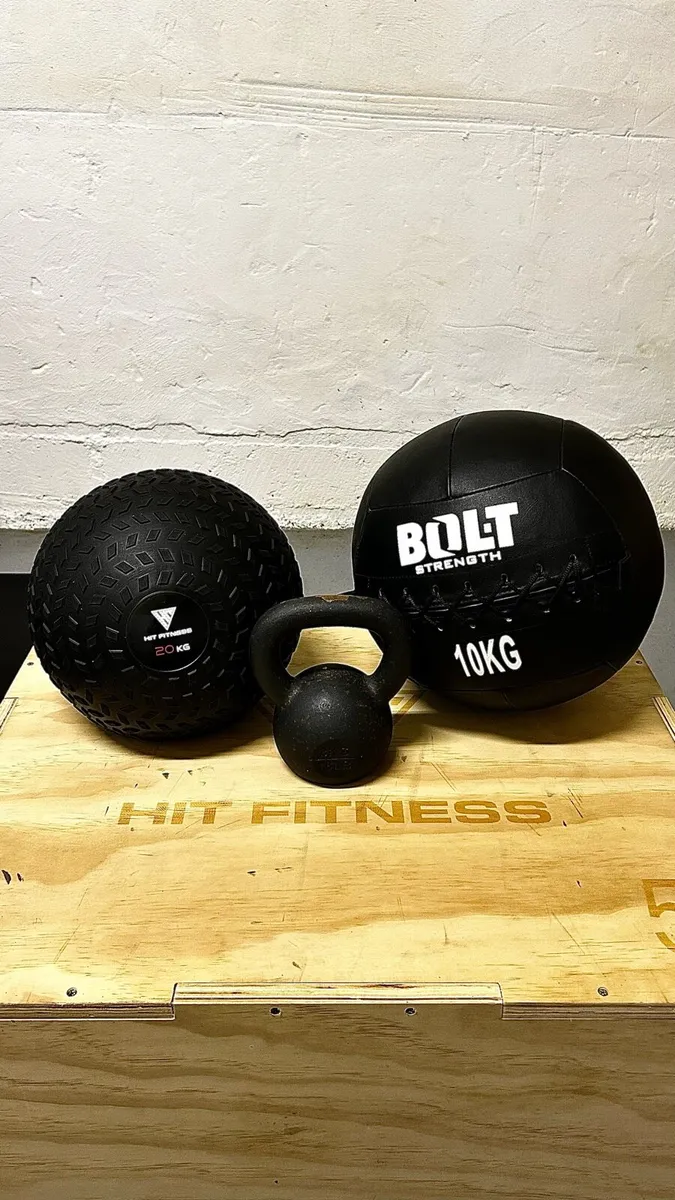 Gym Gear - slam ball, wall ball, & kettlebell - Image 1
