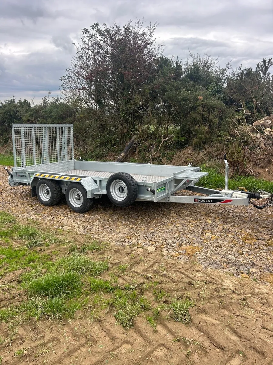 Bran new 12x6 nugent plant trailer - Image 1